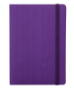 Блокнот деловой COLOR TUNES, А5, 96 л., линия, фиолетовый, иск.кожа