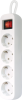 Фильтр-удлинитель Defender S450, 5.0м, 4 гнезд, белый (99239)