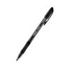 Ручка масляная Axent Flow, чёрная, 0.7 мм
