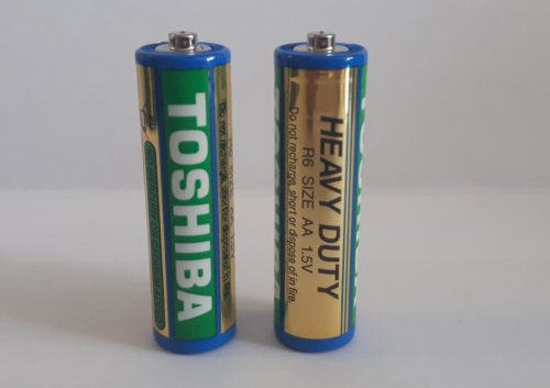 Элемент питания (батарейка) АА Toshiba, 4шт., угольна-цинковая, п/е