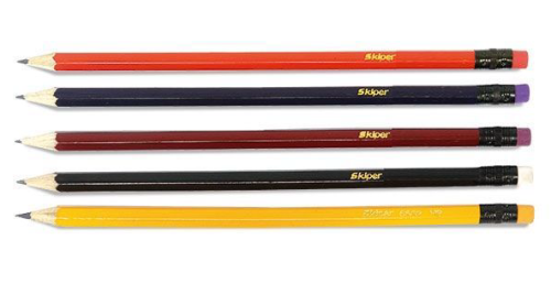 Набір олівців (2 шт.), НВ, Skiper, з ластиком, S ДО-6702-2