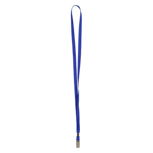 Шнурок для бейджа, Axent, с металлическим клипом, синий