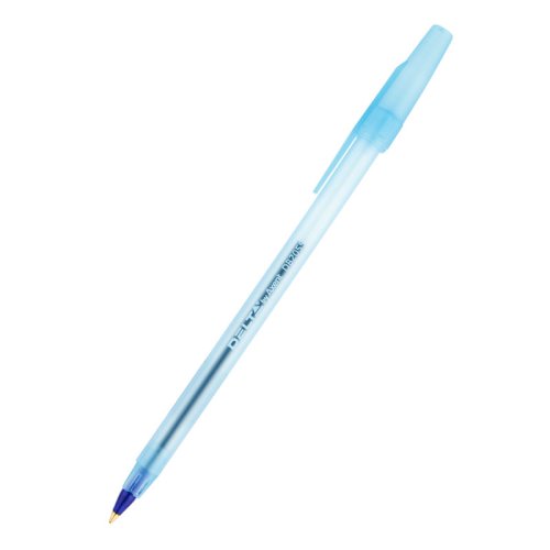 Ручка кулькова Delta DB 2055-02, синя, 1 мм, прозорий корпус