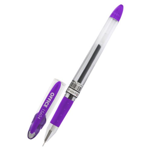 Ручка гелева Office, фіолетова