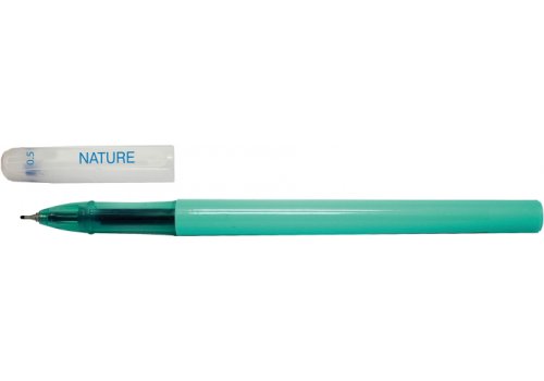 Ручка гелева FORMAT NATURE 0,5 мм, пише синім