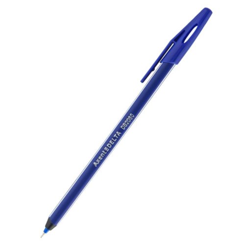 Ручка шариковая масляная Delta DB2060, пишет синим
