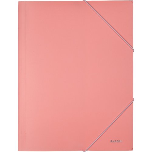 Папка на резинках, A4, Pastelini, розовая