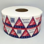 Туалетний папір "Z-ВЕST", d=19см 2-х шарова целюлоза, за 12 рул.