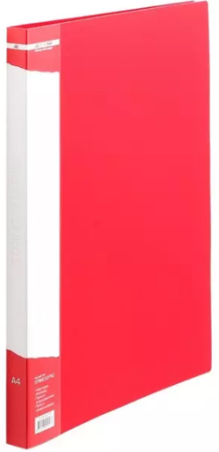 Папка-Швидкозшивач А4, колір червоний