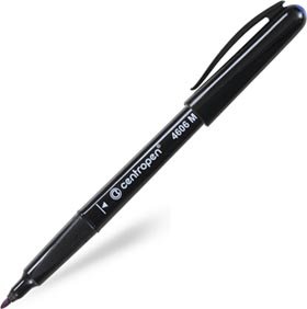 Маркер CD-Pen, Centropen, 1 мм, чорний