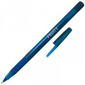 Ручка масляна Economix "FRUITY", 0,7 мм, пише синім