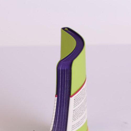 Блокнот Axent Partner Soft Mini 8205-09-A, (В6-), 115х160 мм, 80л., інтергальна (гнучка) обкладинка, кремовий папір 80г/м2, клітка, закладка, салатовий