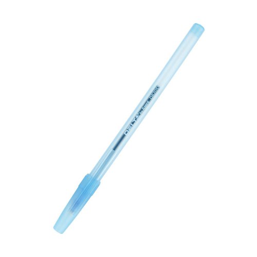 Ручка кулькова Delta DB 2055-02, синя, 1 мм, прозорий корпус