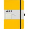 Блокнот Axent Partner Prime (А5), 145*210 мм, 96 л., точка, на резинке, закладка, кармашек на форзаце, петля для ручки, желтый