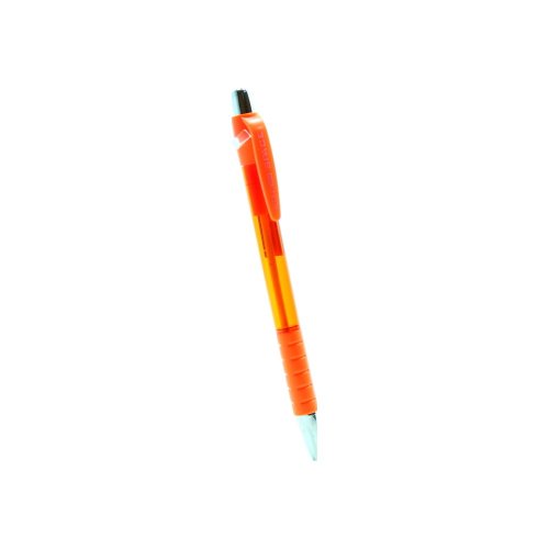 Ручка кулькова автоматична ECONOMIX SPACE, пише синім, корпус прозоро-кольоровий, колір: асорті.