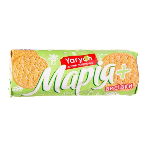 Печиво Yarych Марія з висівками 155 г