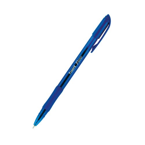 Ручка масляна Axent Flow, синя, 0.7 мм