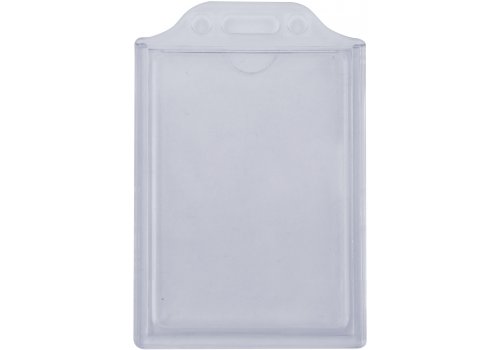 Бейдж вертикальний Optima, ABS+PVC, 74х105 мм
