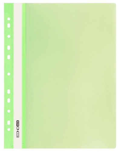 Скоросшиватель А4, без перфорации, салатная