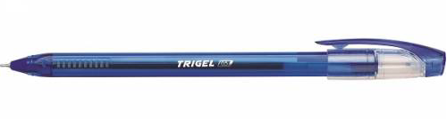 Ручка гелева Unimax Trigel синя, UX-130-02