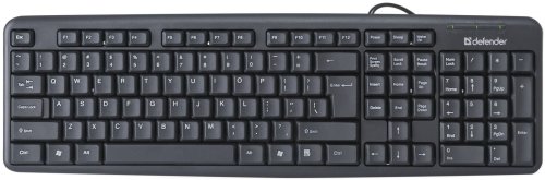 Клавіатура Defender Accent SB-720 (45720) чорна, провідна, USB