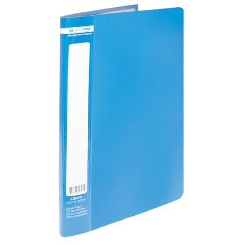 Папка А4, 20 файлів, колір синій