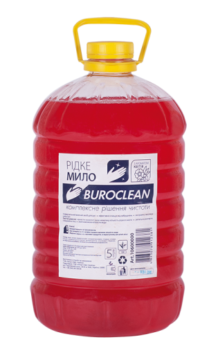 Мыло жидкое "BuroClean EuroStandart", 5 л, тропические фрукты