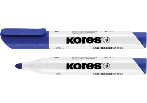 Маркер Whiteboard для білих дошок  KORES 1-3 мм, синій