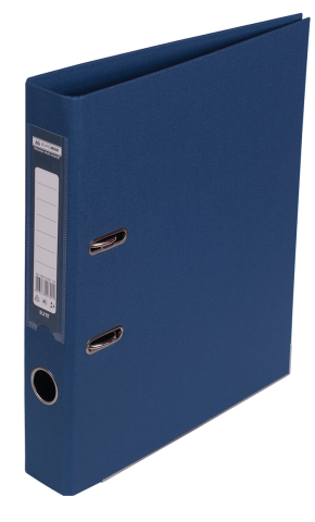 Регистратор двухсторонний "ELITE" BUROMAX, А4, ширина торца 50 мм, тёмно - синий