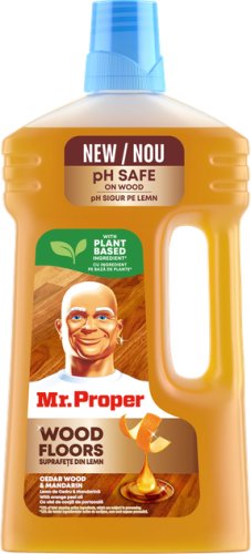 Средство моющее універсальное (стены, пол)  Mr.Proper, 1 л, Древесина кедра и мандарин.  Деревяные полы
