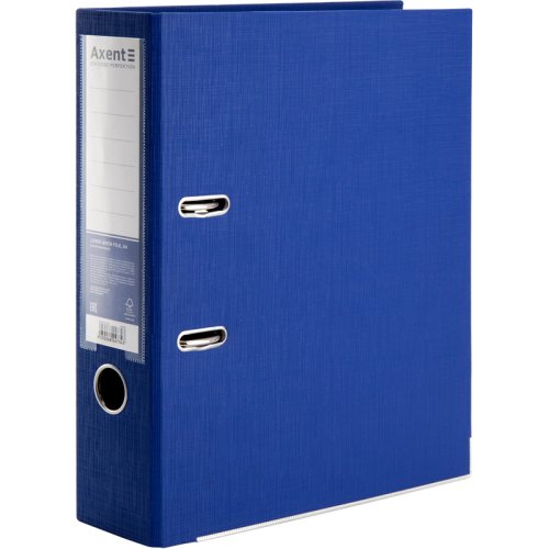 Папка-Реєстратор А4, 7,5 см, AXENT Prestige+ ,із двостороннім покриттям з поліпропілену (РР), синя