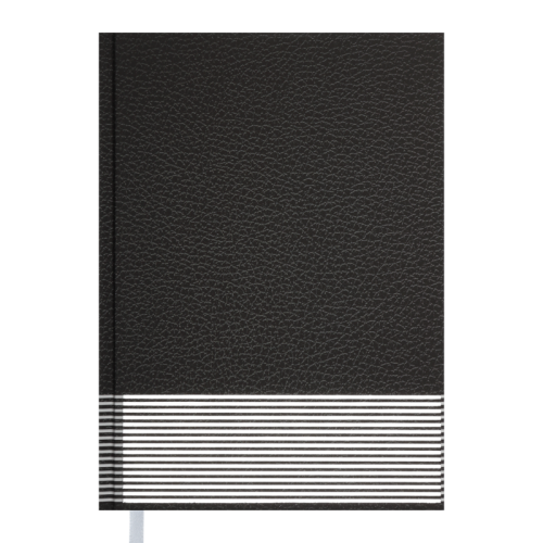Щоденник недатований PARALLEL, A5, чорний