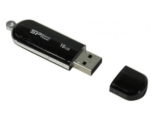 USB Flash 16GB Silicon Power 16Gb LuxMini 322 (SP016GBUF2322V1K)