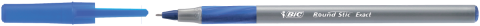 Ручка кулькова BIC "ROUND STIC EXACT", пише синім