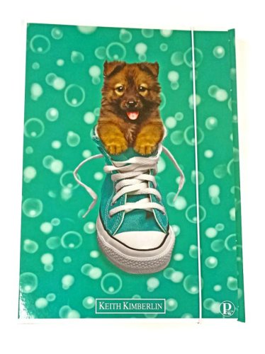 Папка на резинке  А4 (22,5х34см) Animal World, Pigma,  плотный ламинированный картон