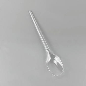 Посуд одноразовий (ложка чайна), 13см, прозора, 200шт.