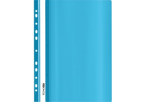 Швидкозшивач А4 з перфорацією, бірюзовий