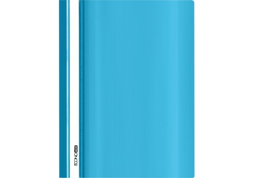 Швидкозшивач А4 без перфорації, блакитний
