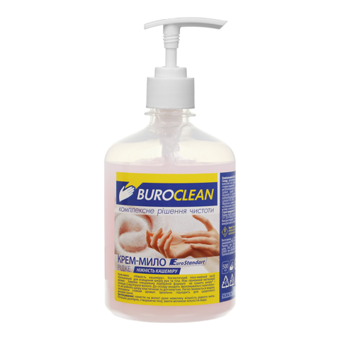 Крем-мыло 500мл Нежность кашемира BUROCLEAN EuroStandart
