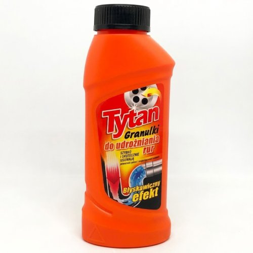 Средство для сливных труб Tytan, гранулы, 200 г
