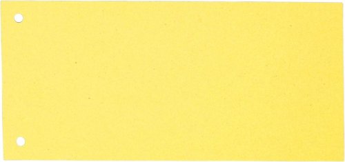 Індекс-Роздільник 10,5х23см, картон, жовтий
