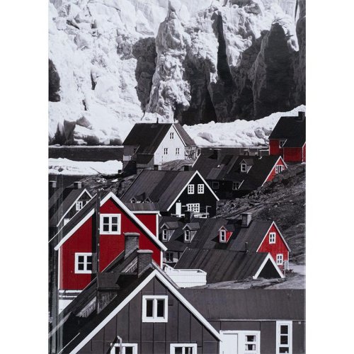 Книга записна тверда обкл. А5, 96 арк., кліт., Red&Black Houses