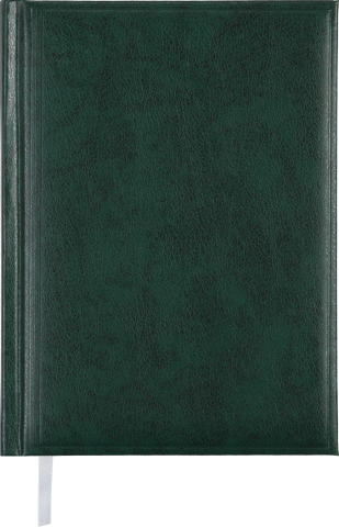 Щоденник недатований,А5, CLASSIC Base, зелений
