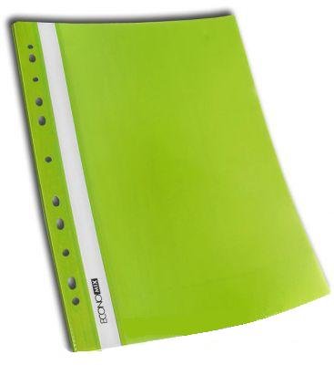 Швидкозшивач А4 з перфорацією, салатовий