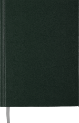 Щоденник недатований, А5, Strong,зелений