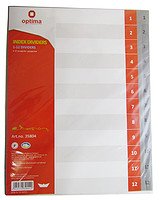 Индекс-разделитель Optima, А-Я, пластик