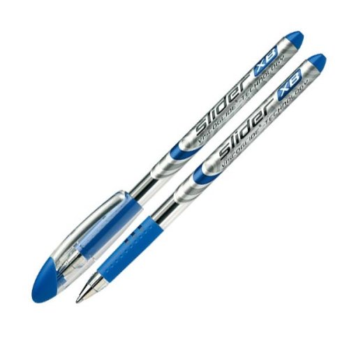 Ручка шариковая (масляная) Schneider Slider M, пишет синим