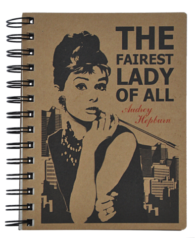 Тетрадь В6 (125ммх176мм), 96 л., KRAFT, клетка, микроперфорация, обложка из крафт-картона
