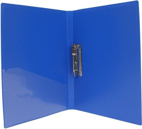 Папка А4, с прижимом, цвет чёрный