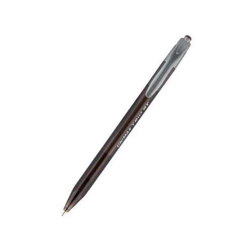 Ручка шариковая автомат. Unimax Trio RT UX-109-02, чёрная (1,0 мм)